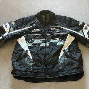 Castle X Platform Snowmobile Jacket Men 3XL Black Rider Racing Insulated Outdoor